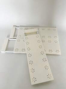 Divisores de almacenamiento ajustables - No se requiere perforación, adecuados para armarios, cocinas y baños, divisores retráctiles que ahorran espacio - Multicolor - Ver 11