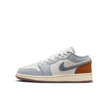 Giày bóng rổ nữ Nike AIR JORDAN 1 LOW SE (GS) - Giày thể thao thường ngày FZ5046-041 - Đen/Xám - Xem 2