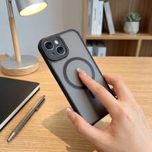 DECOPHONE Ốp điện thoại chống sốc TPU+PC, bảo vệ bốn góc bằng đệm khí, thiết kế bảo vệ toàn diện camera, phù hợp với dòng Apple 17/16/15/14/13/12/11 và dòng Galaxy S25/S24. - màu đen - Xem 6