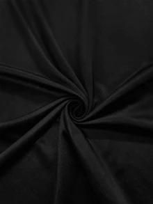 Men'S Casual Summer T-Shirt With "Jackson Guitars" Graphic Print, Black Short Sleeve Crew Neck Tee, Lightweight Polyester Blend For Casual Attire, Guitar T Shirt - Black - View 6