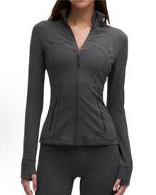 Lululemon Women's Define Jacket Nulu™ | Buttery-Soft Weightless Fabric | Slim Fit Streamlined Athletic Zip-Up | Luxury Studio-To-Street Performance Outerwear - 深灰色 - 查看 3