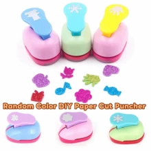 Random Color Flower Furador 7*6*4cm Diy Paper Cut Eva Foam Maker Puncher Scrapbooking Labor Saving For Hole Punch Embossing - Multicolor - View 10