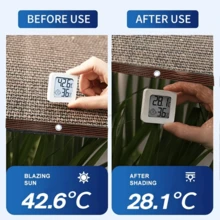 1件装90%遮光率园艺遮阳网，带扣眼网状遮阳篷布，适用于植物覆盖/露台遮阳/花园凉亭/温室/车棚/狗屋，咖啡棕色 - 遮陽網 - 查看 2