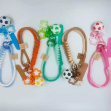 红色防震手机壳+橙色星形足球手机挂绳，兼容 15C 5G欧洲版173mm/ 15C 5G全球版171mm/ 15c 171(欧洲)/ Poco C85/ 15c 4G 173(欧洲)/ A5 173mm/ Note 15 Pro，防摔，保护套，手机壳，手机保护套 - 無色 - 查看 4