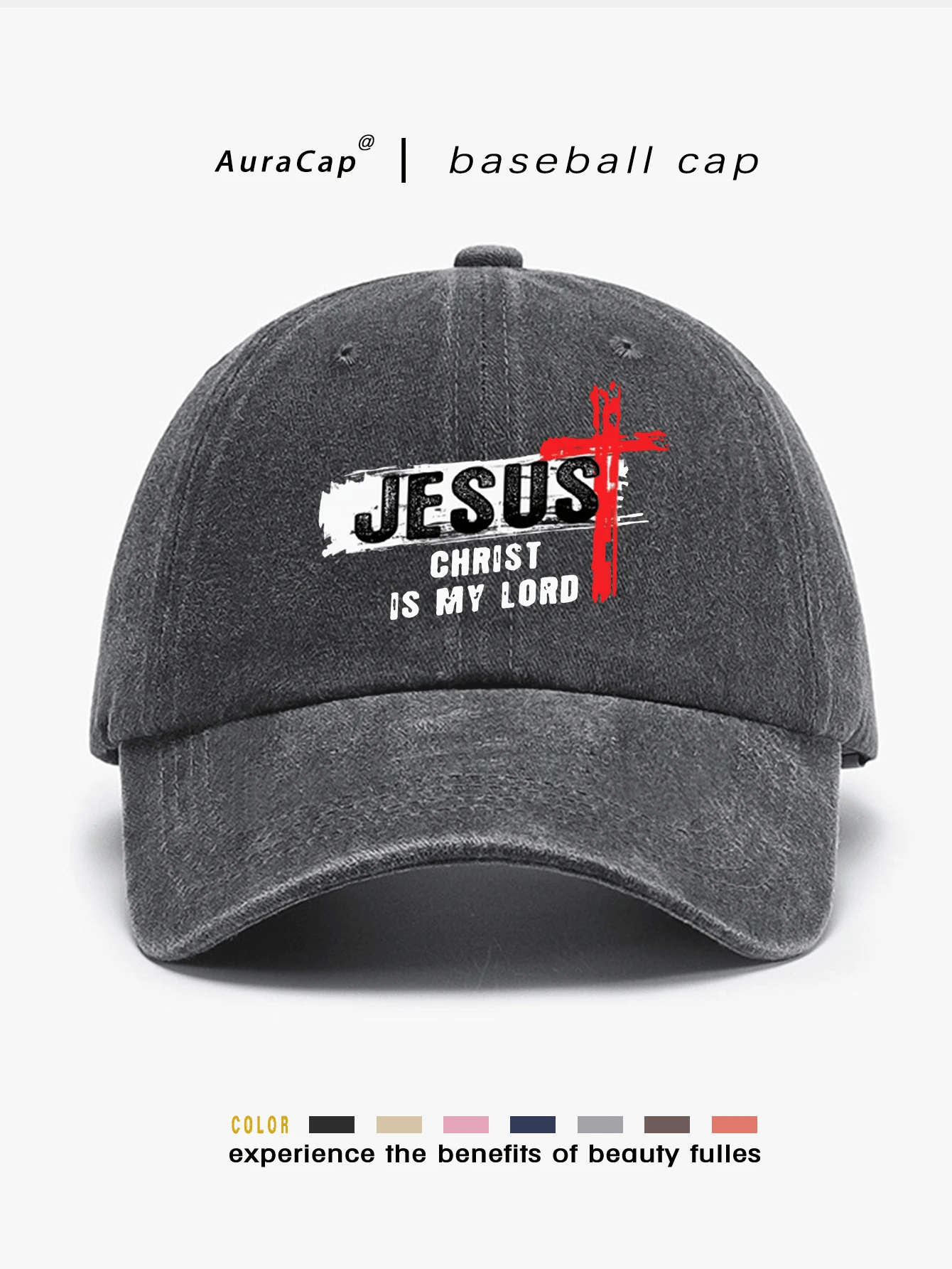 經典復古Y2K水洗「Jesus」原創棒球帽卡車帽，男女通用，適合四季春夏秋冬，情人節、單身派對、父親節、母親節、教師節、開學季、萬聖節、新娘、學生、教師的完美禮物，女性夏季旅行海灘必備，女性海灘帽，新娘婚禮必備，粉色、黑色波多黎各休閒頭飾女性卡車帽