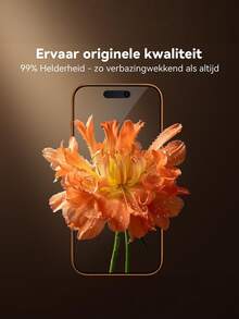 4片装隐私防窥钢化玻璃屏幕保护膜，全覆盖，兼容手机壳，适用于 17/17 Pro/17 Pro Max、16/16 Pro/16 Pro Max、15/15 Pro Max、14/13/13 Pro 6.1英寸 - 黑色 - 查看 5