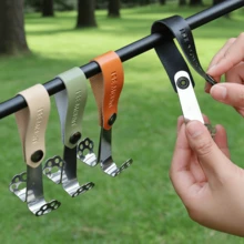 Gantungan Jemuran Portabel Multifungsi Berbentuk Cakar Kucing, Terbuat dari Baja Tahan Karat, Dapat Dilepas, untuk Luar Ruangan, Desain Modis - MultiWarna - View 2