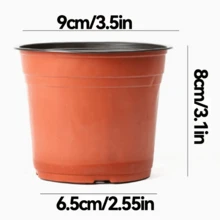 10/20/30/50个植物育苗盆，大型植物育苗盆，带排水孔的塑料育苗盆，室内外育苗盘，适用于植物、蔬菜、花卉和水果种子 - A - 查看 7