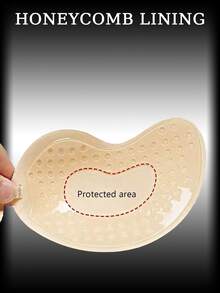 1/2/4pcs Women Silicone Adhesive Bras - Front Closure Lift & Shape, Strapless Backless, Invisible & Comfortable, All-Day Wear, Reusable, Seamless - Multicolor - View 9