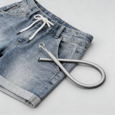 1 chiếc dụng cụ xỏ chỉ đa năng, linh hoạt, thích hợp cho nhiều hoạt động may vá, thêu thùa và đan móc, có thể dễ dàng xỏ dây, chun, dây rút, v.v. Với thiết kế lỗ lò xo giúp xỏ chỉ trơn tru và hiệu quả. Chất liệu bền, dẻo, dễ sử dụng, dụng cụ nhỏ gọn tiện dụng cho thủ công mỹ nghệ, may vá, sửa chữa quần áo và nhiều hơn nữa. Món quà đa năng cho những người đam mê DIY, may vá, đan móc, gia đình và bạn bè.