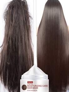 Moisturizing Hair Mask For Damaged Hair Deep Hydration Repairs Scales Non Sticky Touch Wraps Strands Silky Softness Shine Nourishes Dry Frizzy Hair Restores Smoothness Treatment For All Hair Types - Nhiều màu - Xem 4