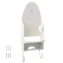Iron Rack, Ironing Board Hook Iron Rack, Iron Storage Rack, Used For Ironing Board And Iron Storage, Home And Hotel Use, Wall Storage Rack, Closet Storage, Room Storage, Clothing Accessories, Iron Accessories - White - View 7