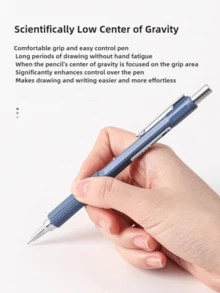 Languo NEW Metal Mechanical Pencil Set - Automatic Pencil, Drawing Pencil, 0.3/0.5/0.7mm Art Mechanical Pencil & Refills, Suitable For Drawing And Writing, With Gift Box - Multicolor - View 11