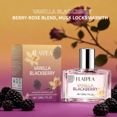 30毫升香草香氛喷雾，果香玫瑰麝香调，身体及头发香氛，甜美清爽风格，适合日常及约会使用，送给女朋友的生日礼物