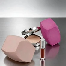 2pcs Hexagonal Makeup Sponge, Multi-Faceted Coverage, Soft & Skin-Friendly, Suitable For Wet & Dry Use - Multicolor - View 6