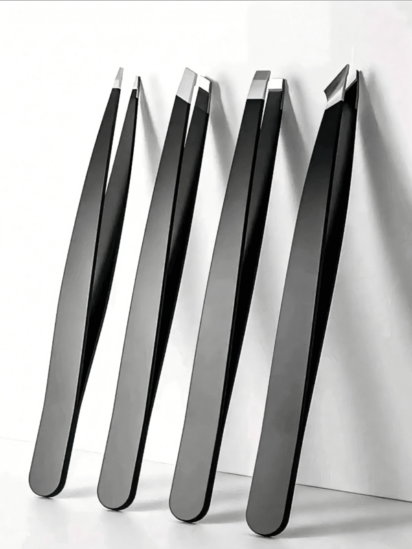 1 pieza Pinzas para depilación profesional Pinzas mini para viaje Pinzas para el vello facial y el perfilado de cejas Pinzas de precisión Pinzas ideales para piel sensible Adecuadas para el arreglo de cejas, la eliminación profesional del vello facial y la eliminación del vello endógeno, con alta precisión. Se pueden usar para la eliminación del vello.