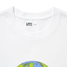 Uniqlo T-SHIRT PEACE FOR ALL S.S - White - View 6