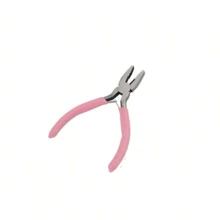 KLONKEE 1pc/8pcs Professional Jewelry Pink Handle Mini Pliers, Compact And Portable, Multi-Functional Precision Pliers (With Wire Stripping Function, Handmade Jewelry Making, Beading And Flat Wire Processing Tool), Suitable For DIY Jewelry Making - Pink - View 11