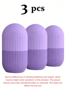 Rodillo de hielo para rostro y ojos, rodillo de masaje de hielo, herramienta de cuidado de la piel con rodillo de hielo, regalo para mujeres, molde de silicona para cubitos de hielo - Multicolor - Ver 14