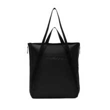 Túi tote vải in logo Nike Sportswear, túi xách tay, túi đeo vai, kiểu dáng thông thường, unisex, màu đen. - màu đen - Xem 7