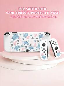 1pc Ocean Element Turtle Pattern Protective Case For Nintendo Switch 2 (2025) Game Console, Compatible With Switch NS/Switch OLED/Switch Lite, TPU Soft Shell, Universal Protective Cover, Switch Controller Protector, Switch Gaming Accessories, Anti-Drop, Anti-Slip, Scratch-Resistant, Stylish, Best Gift For Family And Friends - View 16