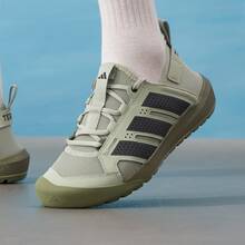 Giày leo núi adidas DAROGA 25 Fabric Comfort, Unisex, Xanh lá cây - Màu xanh Ô liu - Xem 2