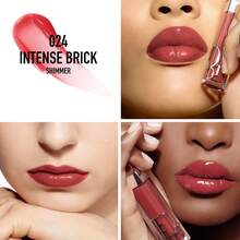 Dior 024 Addict Lip Maximizer Gloss Repulpant Maxi Hitratation Acabado Brillante Color 024 Intense Brick - 024 Intense Brick - View 2
