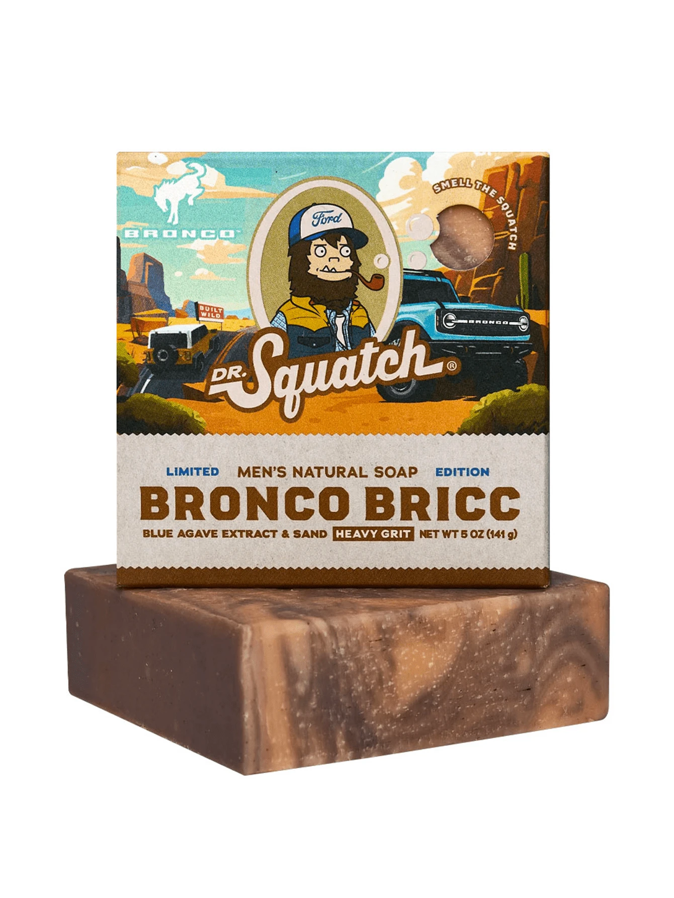 Dr. Squatch Bronco Bricc 香皂 5盎司/141克 - 樺木微風 - 查看 1
