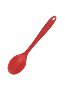 4pcs Heat Resistant Non-Stick Kitchen Utensil Set, 8-Inch (8.07-Inch) Silicone Spoon, Mixing Spoon, Soup Spoon, Rice Spoon, Adult Spoon, Dining Spoon, Suitable For Mixing, Baking, Serving And Cooking - Multicolor - View 17