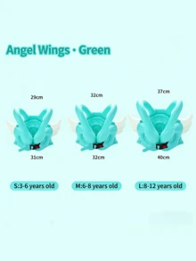 1 chiếc áo phao dày dặn cho trẻ em, áo phao bơi bơm hơi, bộ đồ bơi tăng độ nổi cho trẻ em, dụng cụ huấn luyện bơi lội. - Nhiều màu - Xem 8