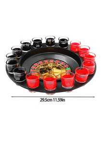 Bộ sản phẩm này bao gồm 2 quả bóng và 16 chiếc cốc, một bánh xe roulette kiểu Nga, là một trò chơi uống rượu có tên gọi "Quay và Vui", thích hợp cho các trò chơi uống rượu ở KTV, quán bar và hộp đêm. Đây là một trò chơi uống rượu rất vui nhộn. - Nhiều màu - Xem 3