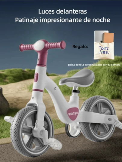 ¡Todo en Uno! Triciclo Infantil 2 en 1 de Bebé a Niño - Bicicleta sin Pedales + Triciclo con Pedales, Ajustable (1-5 Años)