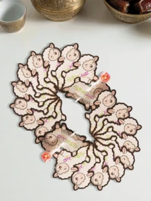 50/20 pezzi Biglietti di auguri e scatole di caramelle per Eid Al-Adha, biglietti di auguri per Eid Al-Adha a forma di pecora carina, buste per Eid, biglietti di auguri per Eid, decorazioni da tavolo per Eid Al-Adha, regali per Eid Al-Adha, distribuzione per Eid Al-Adha - Visualizzare 9
