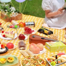 1pc Picnic Mat, Waterproof Outdoor Camping Tent Ground Mat, Thick Foldable Lawn Cushion - 150*200CM - View 3