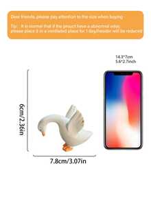 1pc Resin Duck Hook Decoration, Cute Animal Planter Edge Decor, Suitable For Indoor/Outdoor Garden, Yard, Balcony And Windowsill Planters, Fun Country Style Gift, Perfect For Plant Lovers And Duck Enthusiasts - A - View 8