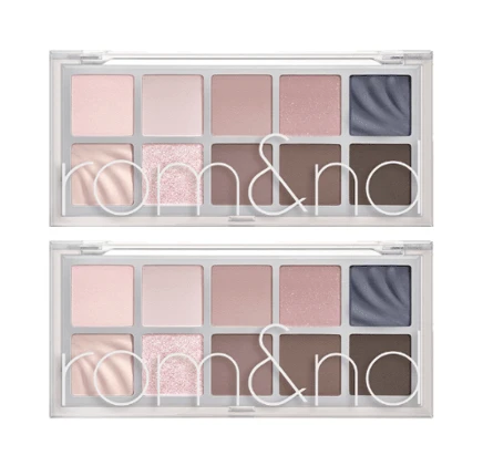 Better Than Palette 102g 13 Odd Breeze Gasrden 2pcs | Eye Makeup Palette, Matte And Shimmer Eye Shadow, Sparkling Glittery, Various 10 Shades, Long Lasting, High Pigmented, Blendable - 13 奇特微風加斯登 - 查看 1