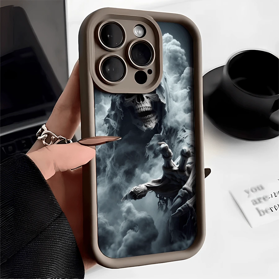 Basic Phone Cases - Coffee Brown - View 1