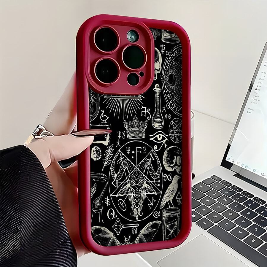 Basic Phone Cases - Burgundy - View 1