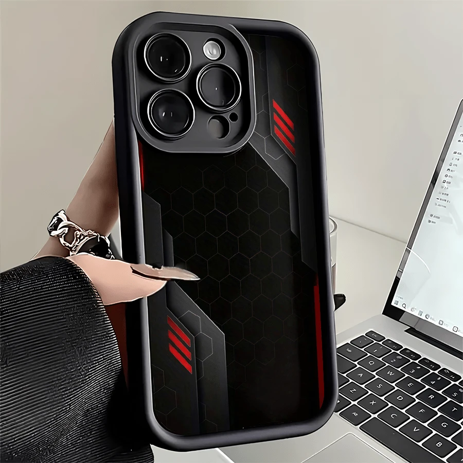 Basic Phone Cases - สีดำ - ดู 1