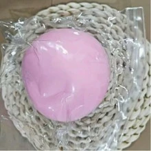 1pc 10cm Extra Large Fluffy Slime Ball Stress Relief Jumbo Squishy Toy, Slow Rebound Squeeze Toy, Perfect Gift For Birthday, Easter, Surprise - 彩色 - 查看 10