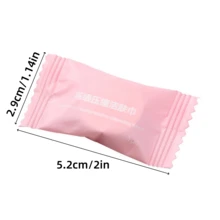 100pcs Super Soft Disposable Compressed Facial Towels - Individually Packaged Non-Woven Washcloth, Convenient For Camping Face Washing, Suitable For Outdoor Camping, Beach Essential - White - View 2