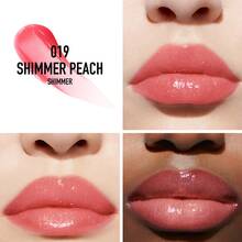 Dior 019 Addict Lip Maximizer/ Volumen Instantáneo Acabado Brillante Color 019 Shimmer Peach - 019 閃亮蜜桃色 - 查看 2