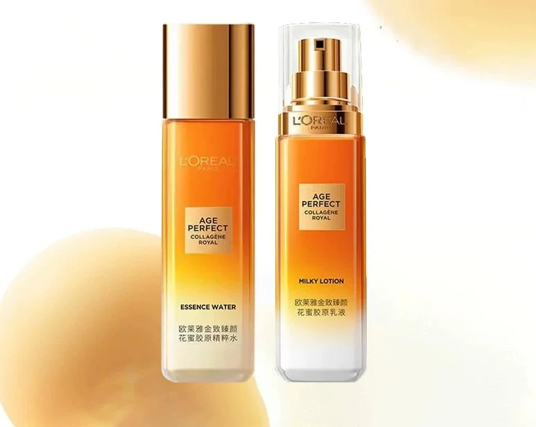 L’Oreal Paris 巴黎欧莱雅 Age Perfect 滋润精华液，50ml + 65ml，减少细纹，保湿紧致 - 乳液+精粹水 - 查看 1