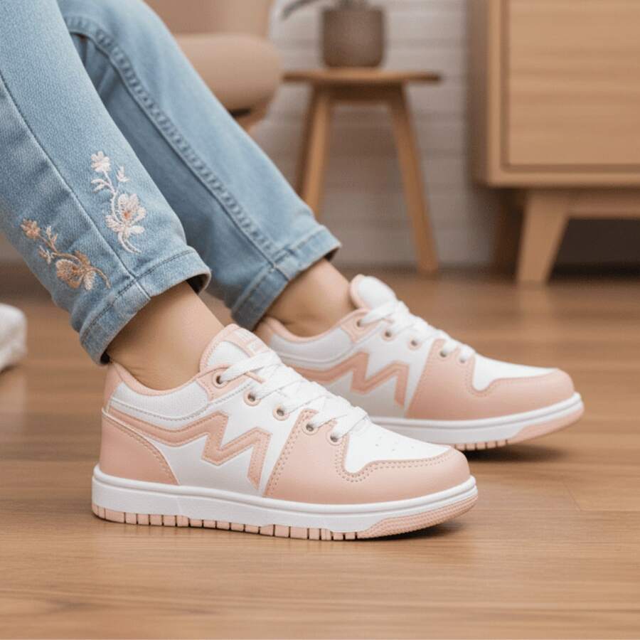 LUKYS SHOES Kids Flats - 乾枯玫瑰色 - 查看 1