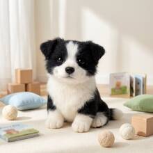 1 set kit de împâslire cu acul pentru animale, kituri de împâslire pentru începători și adulți cu tutoriale pas cu pas, kit de împâslire DIY pentru câini, ornamente decorative drăguțe și amuzante pentru casă, cadouri inedite pentru ziua de naștere, Ziua Îndrăgostiților și Paște - Corgi - Vizualizare 10
