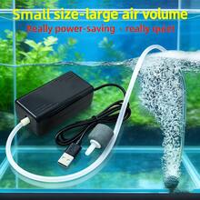 Máy bơm khí siêu êm USB cho bể cá, máy bơm khí mini cầm tay phù hợp cho bể cá, bể nuôi bò sát, vật dụng cần thiết khi đi du lịch. - Nhiều màu - Xem 8