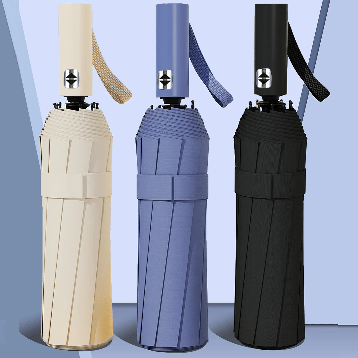 自动折叠大号高品质雨伞，防雨防风，结实耐用，适合家庭娱乐户外防雨防晒两用。