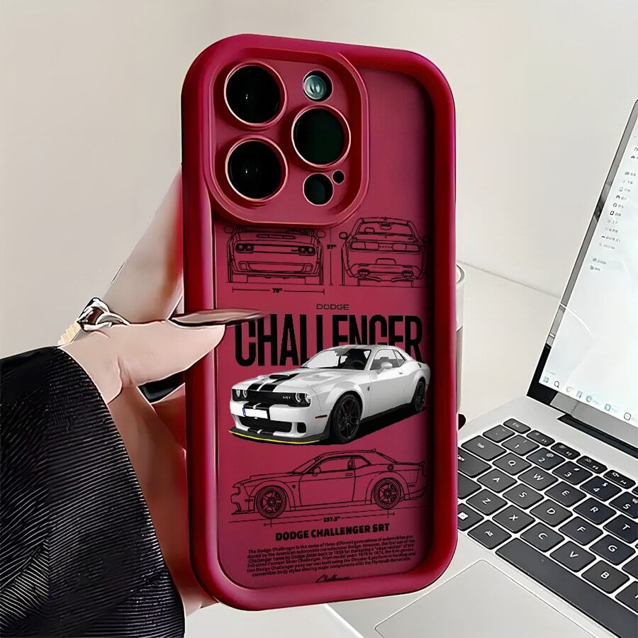Basic Phone Cases - Burgundy - View 1