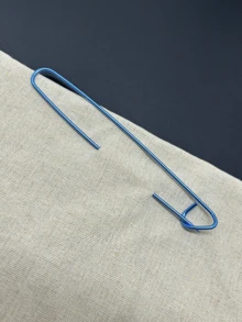 6个特大号安全别针，DIY毛线标记器、针脚固定器和毛衣夹，适用于编织工具和配件 - 鋁別針 - 查看 2