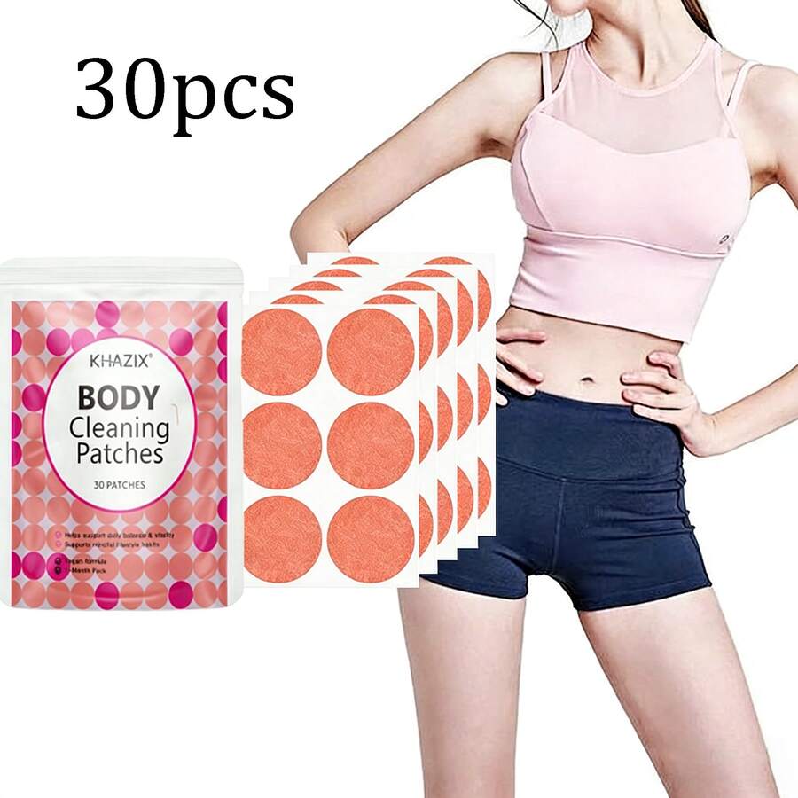 30 piezas de parches de cuidado corporal suave, con extractos naturales de plantas y frutas, adecuados para entusiastas del fitness - Ver 1